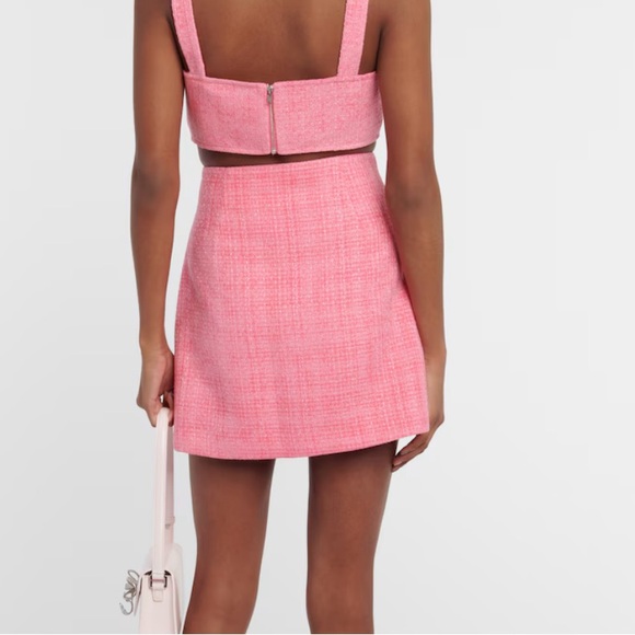 SELF-PORTRAIT
Bouclé embellished cropped top - Picture 3 of 4